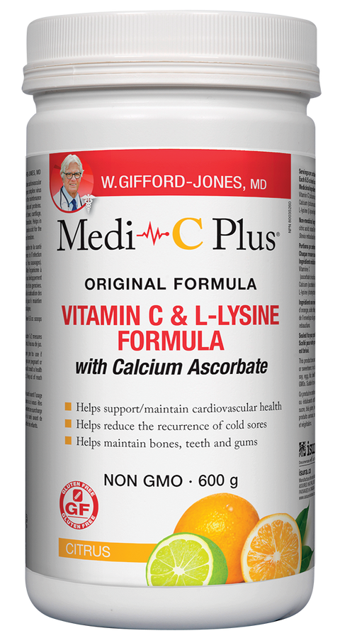 Medi-C Plus Calcium Formula Citrus Powder - 0