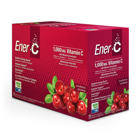 Ener-C Multivitamin Drink Mix Cranberry Box 30 Packets