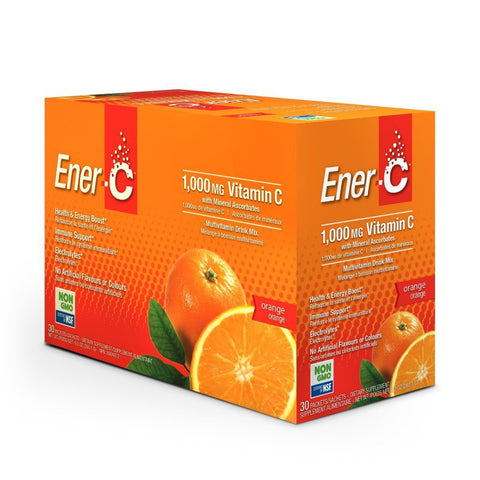 Ener-C Multivitamin Drink Mix Orange Box 30 Packets