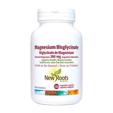 New Roots Magnesium Bisglycinate 200 mg