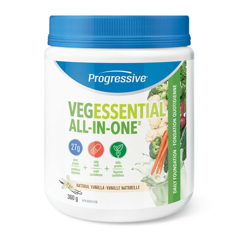Progressive Vegessential All-In-One Vanilla Powder