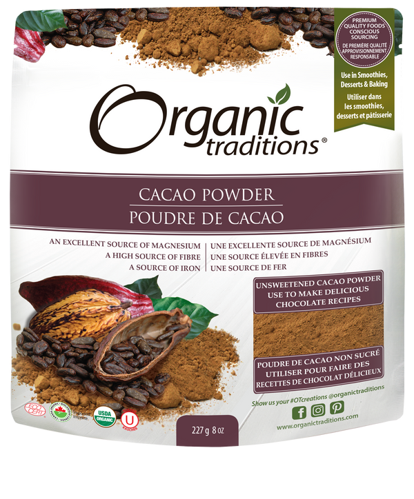 Organic Traditions Cacao Powder - 1