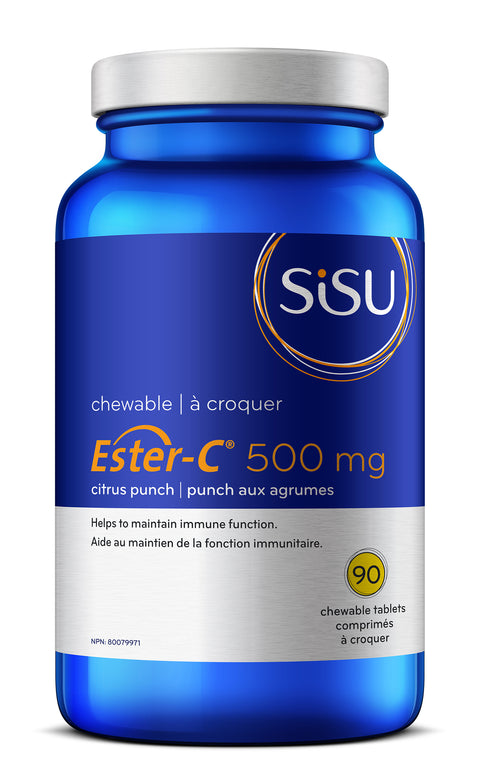 SISU Ester-C 500mg 90 Chewable Tablet