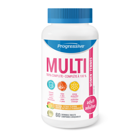 Progressive Multivitamin Chewable Adult Women 60 Tablet