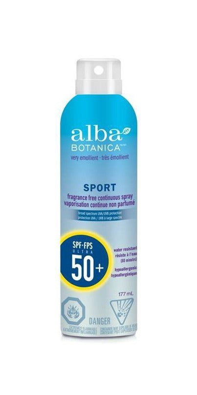 Alba Botanica Sport Sunscreen Spray 177 ml
