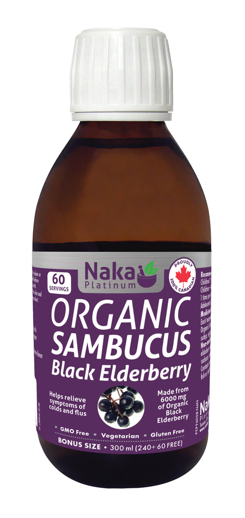 Naka Organic Sambucus Black Elderberry