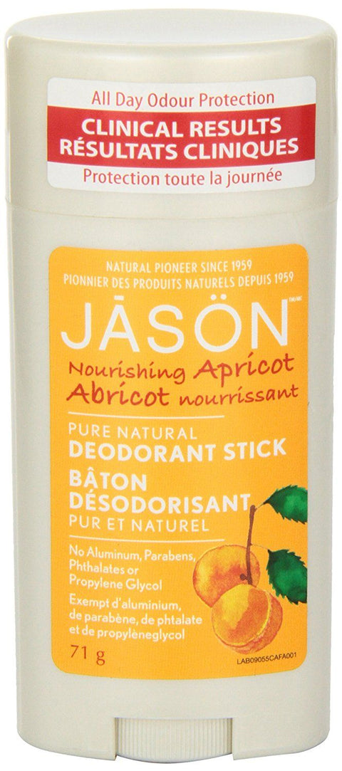 Jason Nourishing Apricot Deodorant Stick 71g