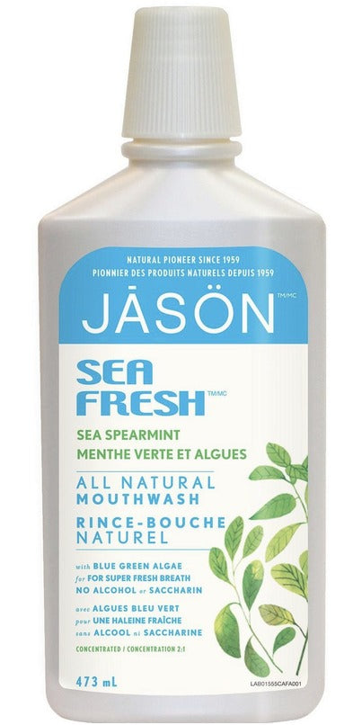 Jason Sea Fresh Sea Spearmint Mouthwash 473ml - 1