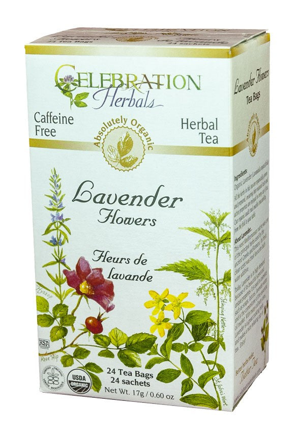 Celebration Herbals Lavender Flowers 24 Tea Bags - 1