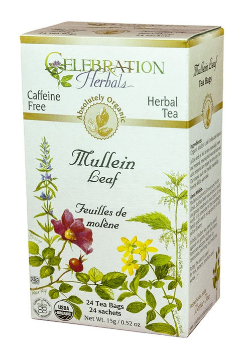 Celebration Herbals Mullein Leaf 24 Tea Bags