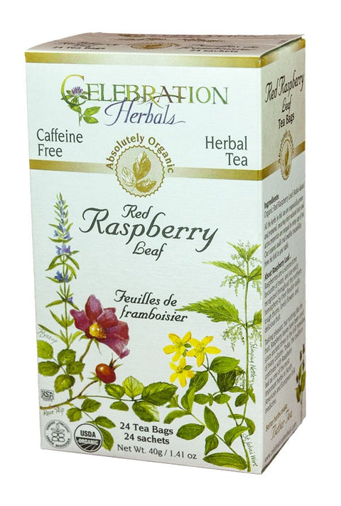 Celebration Herbals Red Raspberry 24 Tea Bags