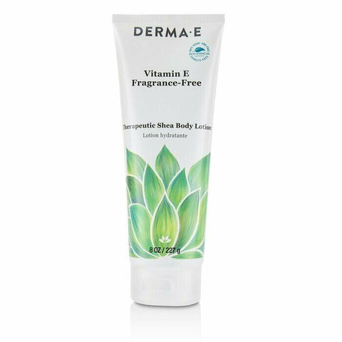 Derma-E Vitamin E Fragrance Free Therapeutic Shea Body Lotion 227g