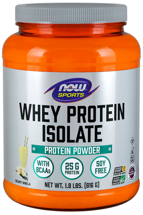 Now Whey Protein Isolate Creamy Vanilla 816 g