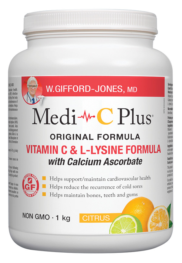 Medi-C Plus Calcium Formula Citrus Powder - 3