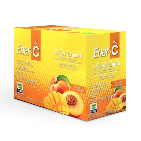 Ener-C Multivitamin Drink Mix Peach Mango Box 30 Packets