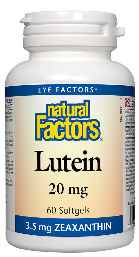 Natural Factors Lutein 20 mg