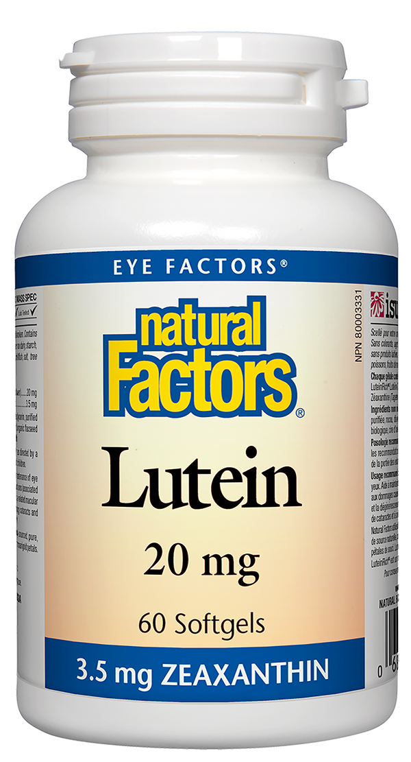 Natural Factors Lutein 20 mg - 1