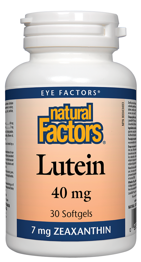 Natural Factors Lutein 40 mg