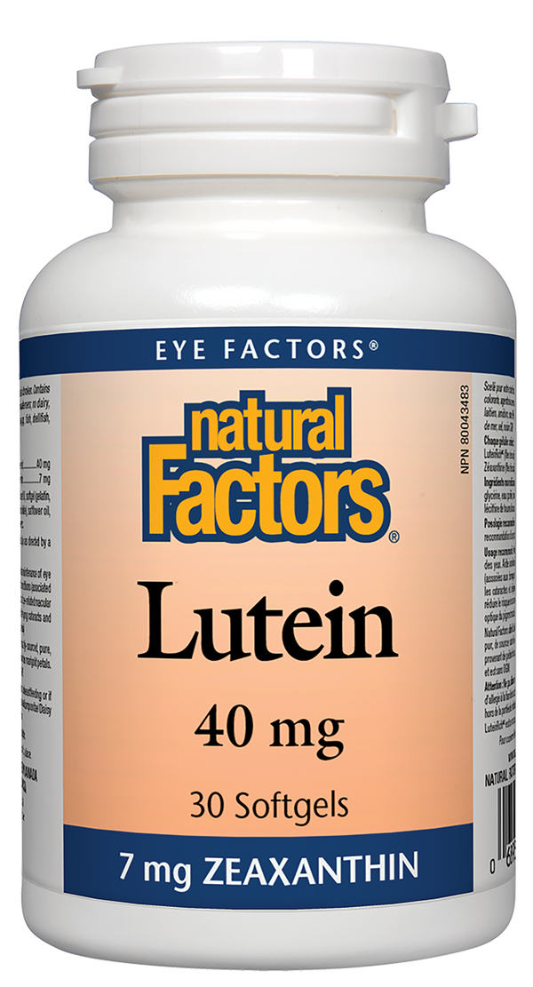 Natural Factors Lutein 40 mg - 1