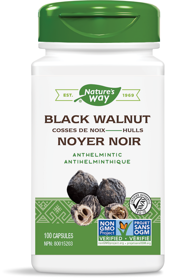 Nature's Way Black Walnut Hulls 100 Capsules - 1
