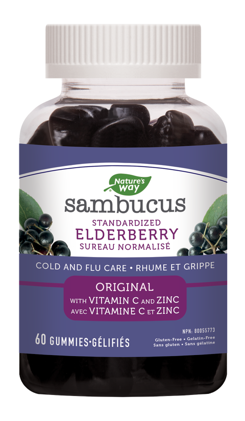 Nature's Way Sambucus Elderberry 60 Gummies