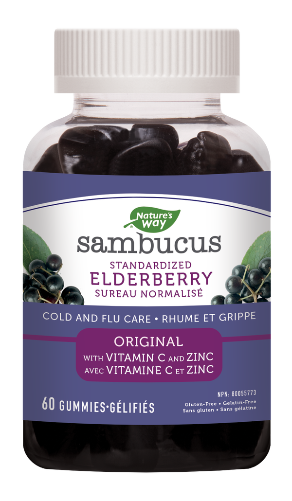 Nature's Way Sambucus Elderberry 60 Gummies - 1