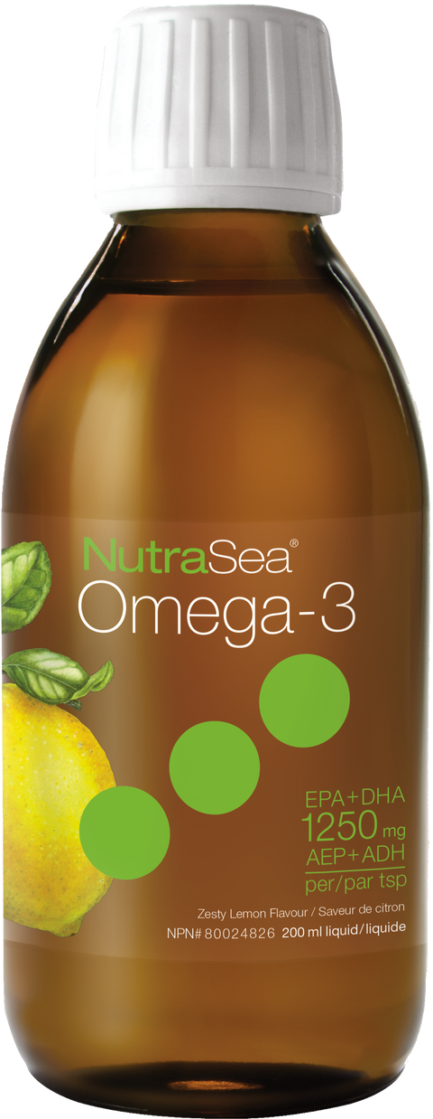 NutraSea Omega-3 200 ml Lemon
