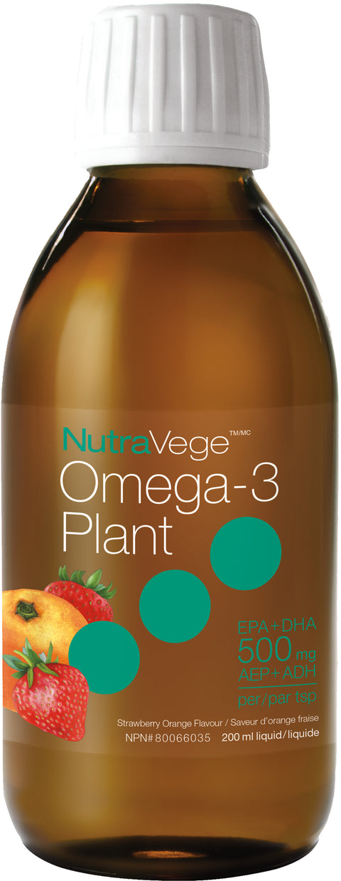 NutraVege Omega-3 Plant 200 ml - 0