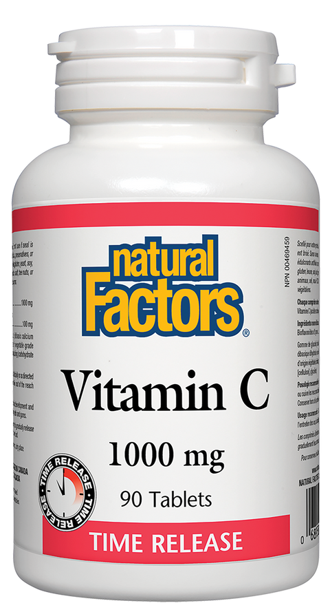 Natural Factors Vitamin C 1000 mg Time Release