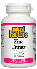 Natural Factors Zinc Citrate 50 mg - 1