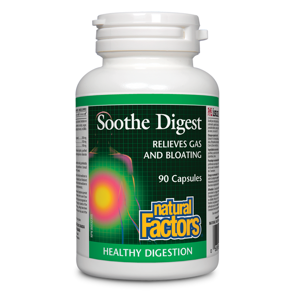 Natural Factors Soothe Digest 90 Capsules - 1