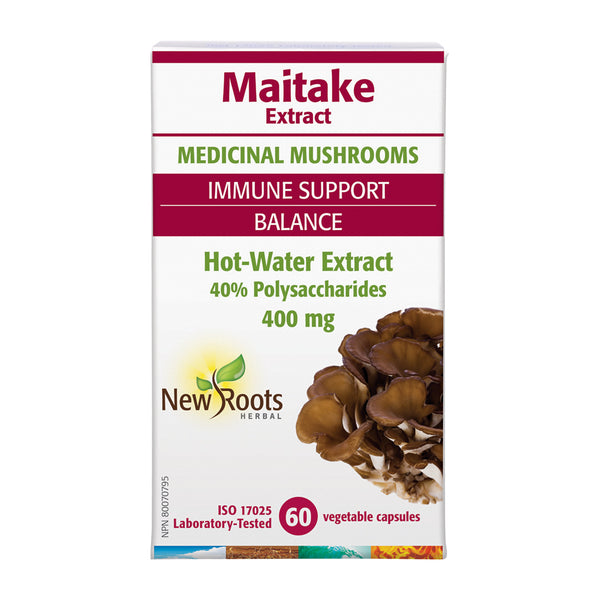 New Roots Maitake 60 Vegetable Capsules - 1