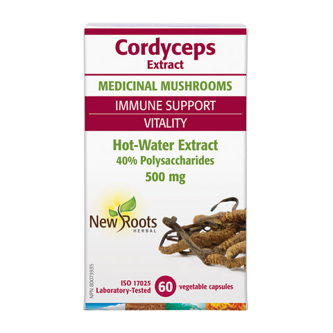 New Roots Cordyceps 60 Vegetable Capsules