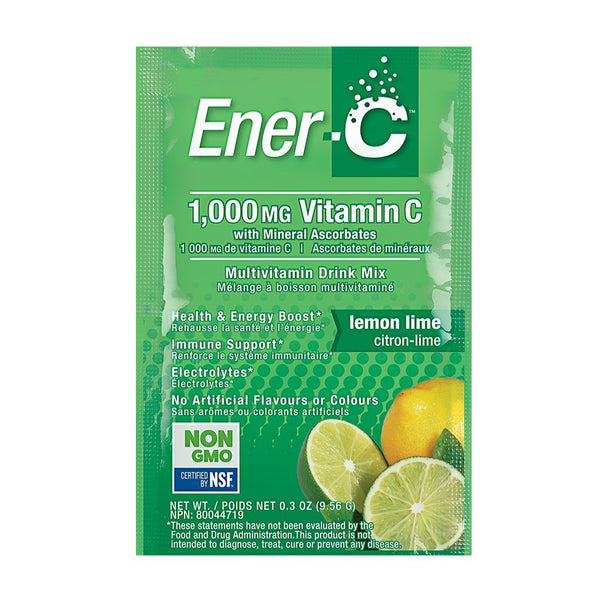 Ener-C Multivitamin Drink Mix Lemon Lime Box 30 Packets - 3