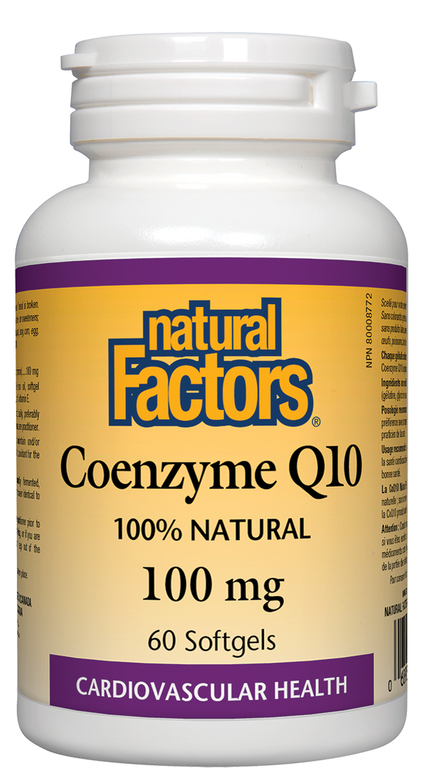 Natural Factors Coenzyme Q10 100mg - 2