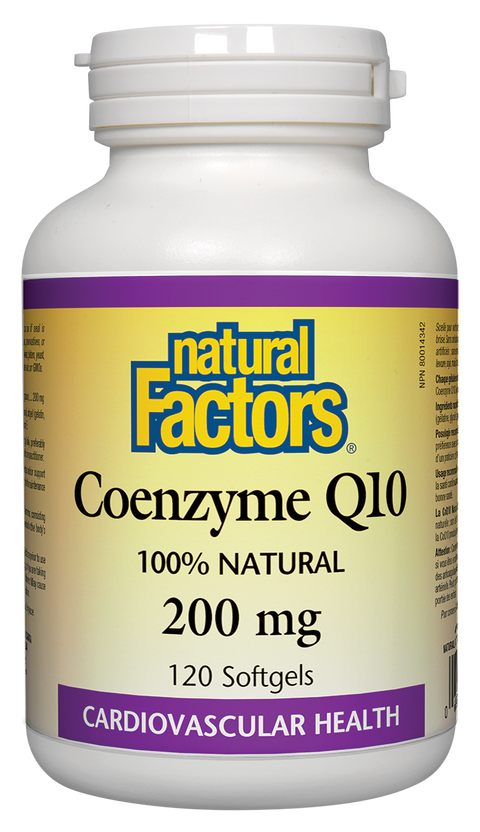 Natural Factors Coenzyme Q10 200mg - 0