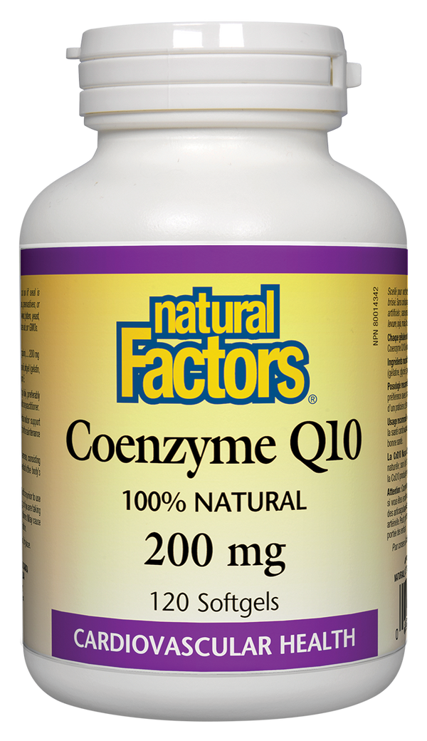 Natural Factors Coenzyme Q10 200mg - 2