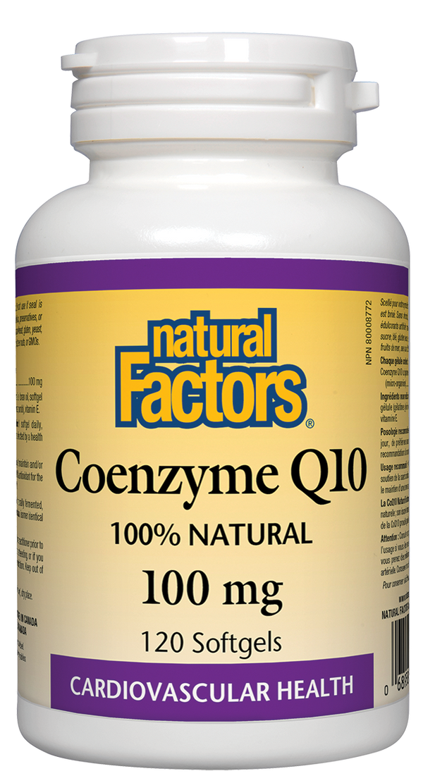Natural Factors Coenzyme Q10 100mg - 3