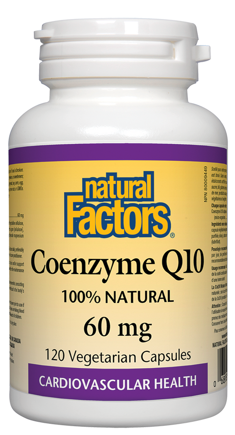 Natural Factors Coenzyme Q10 60mg 120VCaps