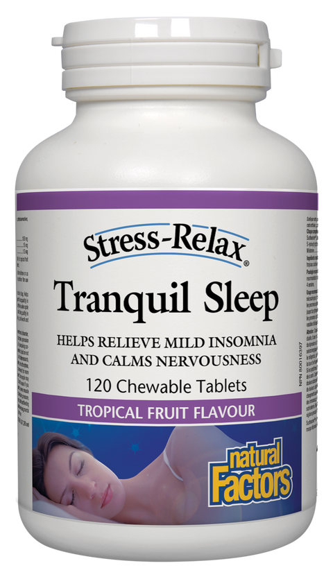 Natural Factors Tranquil Sleep Chewable Tablets - 0