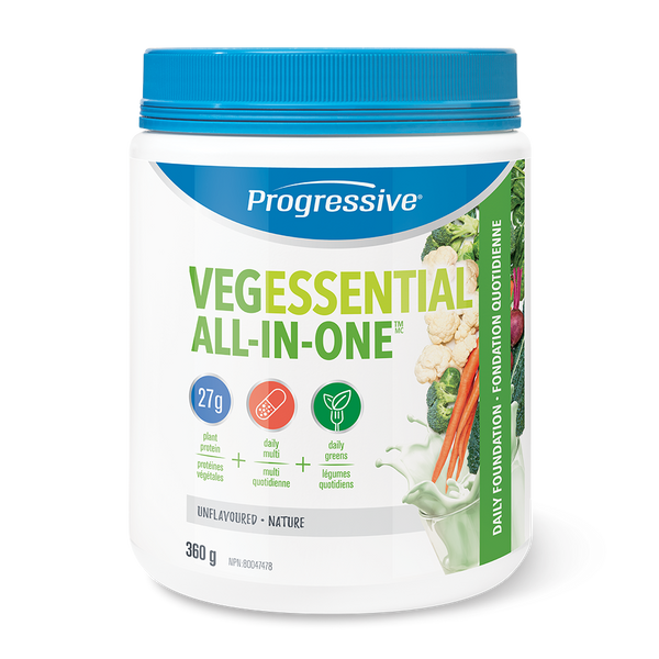 Progressive Vegessential All-In-One Unflavoured Powder - 1