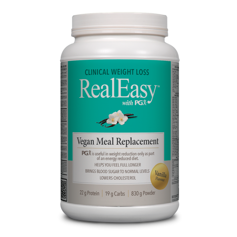 Natural Factors RealEasy with PGX Vegan Meal Replacement