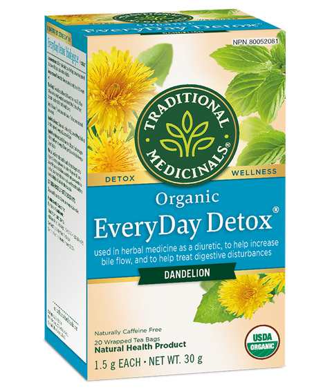 Traditional Medicinals EveryDay Detox Dandelion 20 Tea Bags