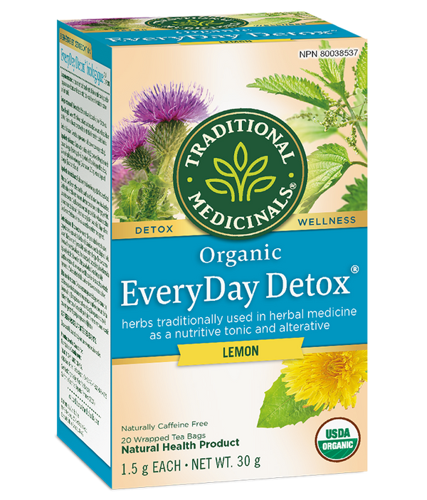 Traditional Medicinals EveryDay Detox Lemon 20 Tea Bags - 1