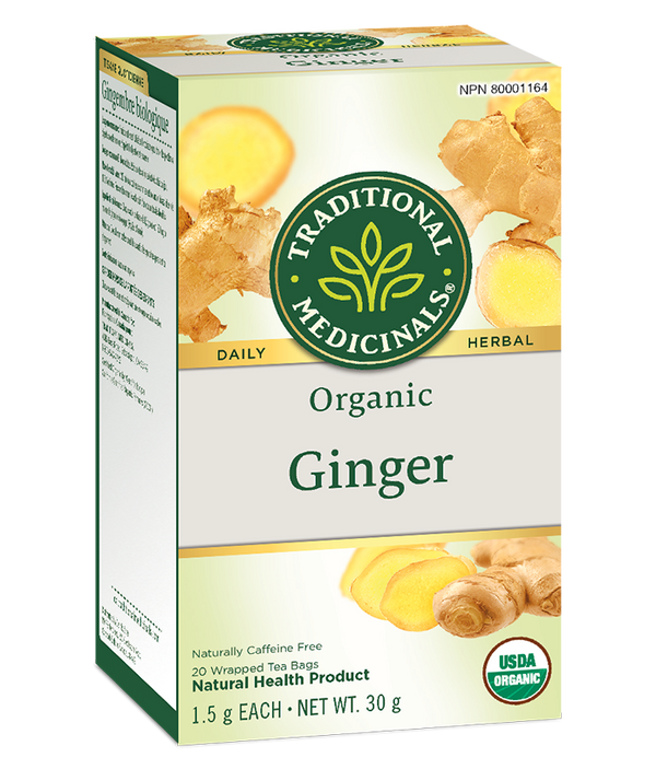 Traditional Medicinals Ginger 20 Tea Bags - 1