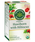 Traditional Medicinals Hawthorn with Hibiscus 20 Tea Bags - 1