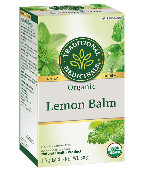 Traditional Medicinals Lemon Balm 20 Tea Bags