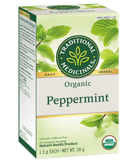 Traditional Medicinals Peppermint 20 Tea Bags