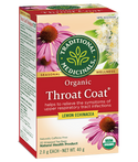 Traditional Medicinals Throat Coat Lemon Echinacea 20 Tea Bags - 1