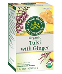 Traditional Medicinals Tulsi with Ginger 20 Tea Bags - 1
